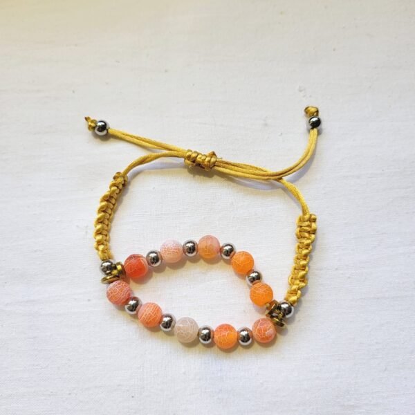 Pulseira "Ágata Crackle"