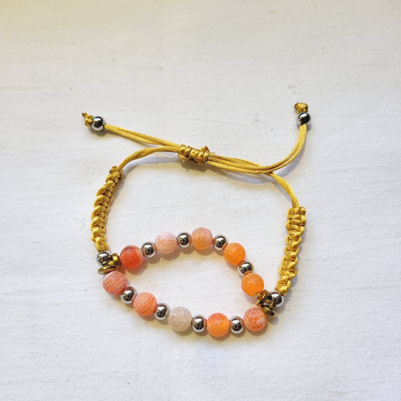 Pulseira "Ágata Crackle"